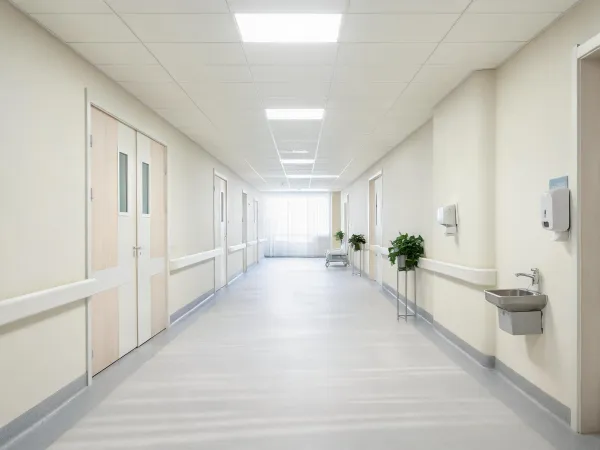 Healthcare corridor lighting