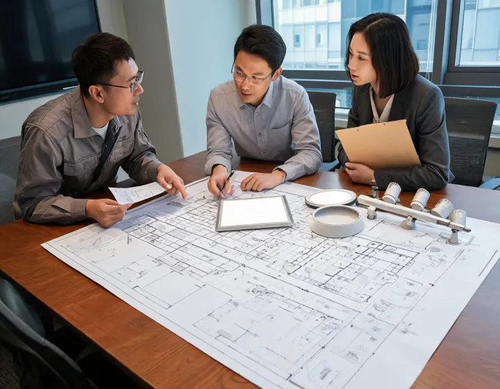 Lighting package coordination meeting